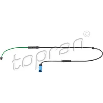 Brzdová destička Vystrazny kontakt, opotrebeni oblozeni TOPRAN 503 067