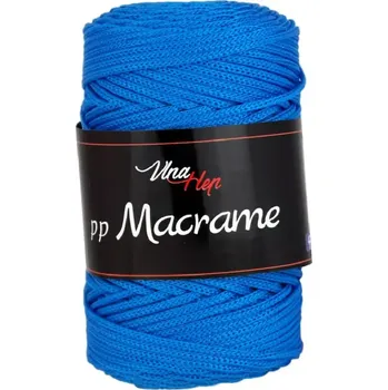 Příze pp Macrame 4100 - Modrá - DOPRODEJ