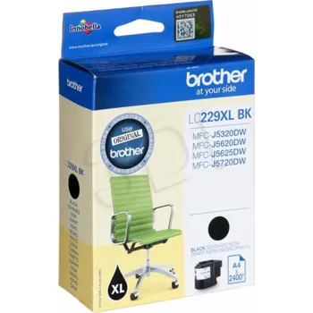 Počítačové příslušenství Originální inkoust Brother LC229XLBK (černý)