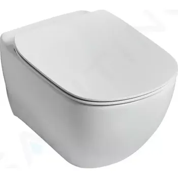 Klozet Ideal Standard Tesi Závěsné WC se sedátkem SoftClose, AquaBlade, matná bílá, T3546V1