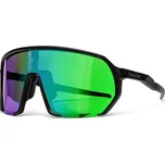 Brýle na kolo Horsefeathers Archie Bike black/mirror green