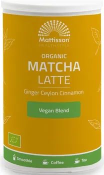 Čaj Mattisson Matcha Latte Ginger Ceylon Cinnamon BIO 140 g