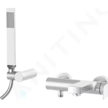 Vodovodní baterie Paffoni Tilt Vanová baterie s příslušenstvím, nerez, TI023ST