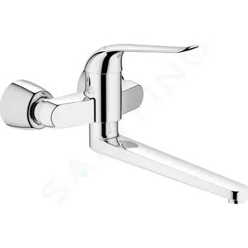 Vodovodní baterie Grohe Euroeco Special Páková umyvadlová baterie, raminko 245 mm, rozteč 150 mm, chrom, 32775000