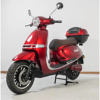 Elektrický skútr Elektro motorka ViaGo Roma 4000W Barva: Červená metalíza