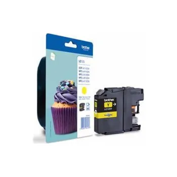 Počítačové příslušenství Originální inkoust Brother LC123Y (žlutý)