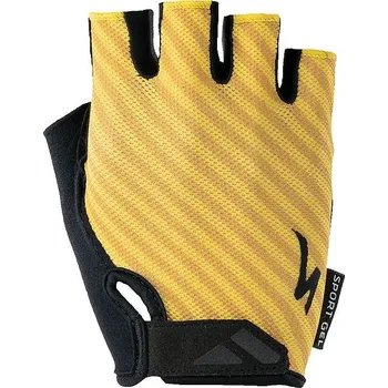 Cyklistické rukavice Cyklistické rukavice Specialized Bg Sport Gel Wmn Velikost: M Brassy Yellow Stripe