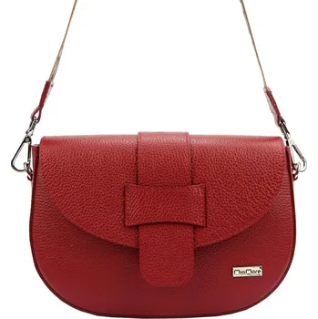 Kabelka Dámská kabelka MiaMore 01-026 DOLLARO tmavě červená + doprava zdarma