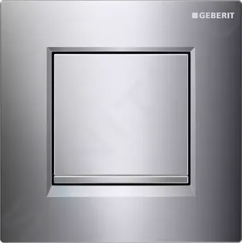 Geberit Splachovací systémy Ovládání splachování pisoáru, lesklý chrom/matný chrom, 116.017.KH.1