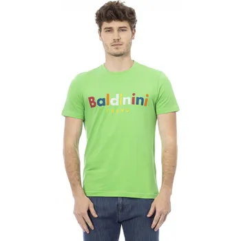 Pánské tričko Pánské triko TRU542_COMO Baldinini Trend Barva: Zelená, Velikost: M