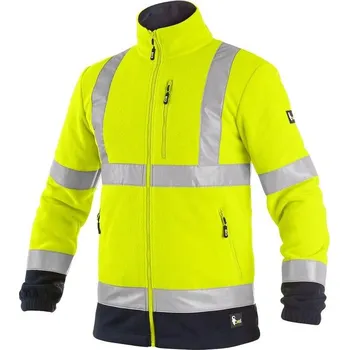 pracovní bunda CXS Bunda PRESTON, výstražná, pánská, žluto-modrá, vel. 3XL