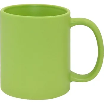 Hrnek 330 ml matný - zelený sublimace termotransfer