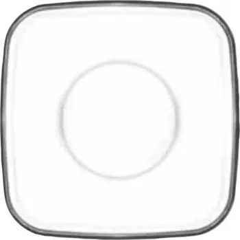 Podšálek 124mm COZY, čirá, sklo, 6 ks sd