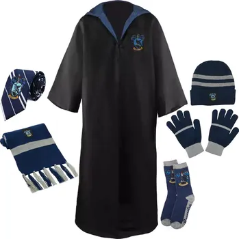 Karnevalový kostým Brandecision Sada Školní uniforma – Havraspár Velikost: 6 – 9 let, Kolej: Havraspár