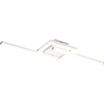 Trio Leuchten R67303131 VIALE - Stropní LED svítidlo v bílé barvě, 54 x 16cm, 17W, 1950lm, 4000K (Moderní stropní přisazený lustr s natáčecími rameny)