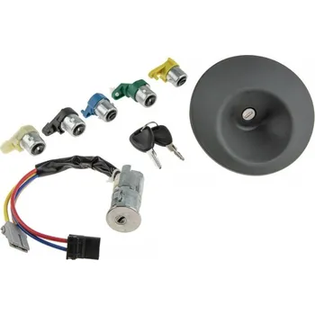 Dveře karosérie VLOŽKA ZÁMKU SADA KANGOO 1997- /kompletní sada pro celé auto/ 7701472590 NTY