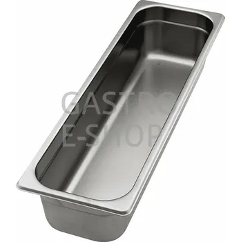 Gastronorm GN 2/4 (h=65 mm) nerezová plná