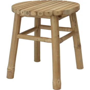 Taburet Ambiance Bambusový taburet, nízký, Ø 35 x 38 cm