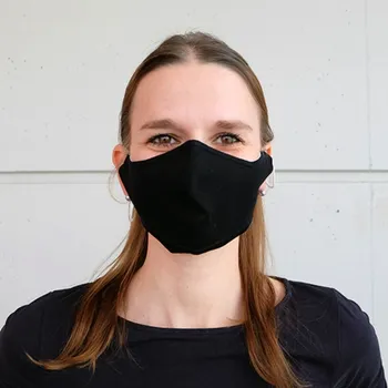 rouška Ochranná rouška na obličej - černá - James termotransfer