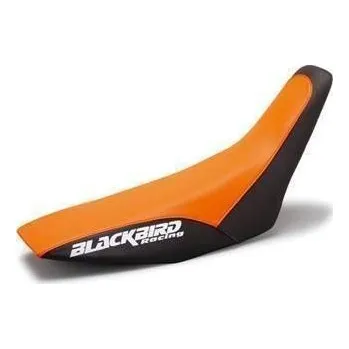 Moto sedlo BLACKBIRD potah sedadla KTM 4T 93-99 barva černá/oranžová TRADITIONAL (17)