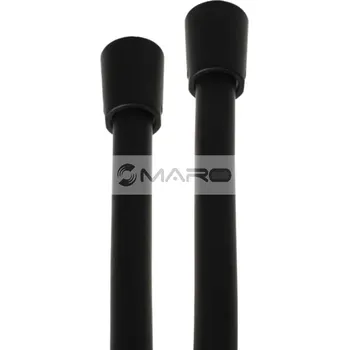 Sprchová hadice Hansa Hadice sprchová 175 cm, černá matná, 4446030033