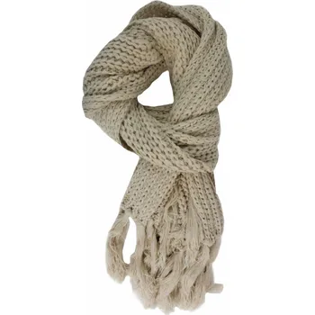 Kabelka Rino & Pelle Rino&Pelle pletená šála DIMKA s třásněmi béžová