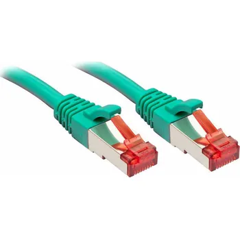 Síťový kabel Lindy Patchcord, Cat.6, S/FTP, 0,3m, zelený (47745)
