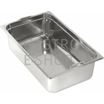 Gastronorm GN 1/1 (h=100 mm) nerezová plná s uchy