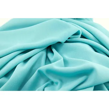 Pružný úpletový tyl tyrkysová