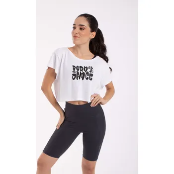 Dívčí tričko Intermezzo,Tričko Born To Dance 6621, bílá 140-152