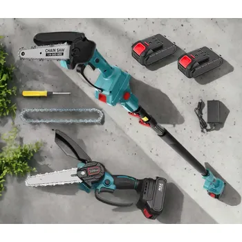 Motorová pila Akumulátorová řetězová pila T65 + Prodlužovací tyč