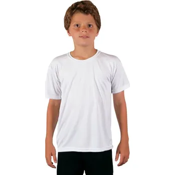 Chlapecké oblečení Dětské tričko SOLAR s krátkým rukávem - XL - Bílé sublimace termotransfer