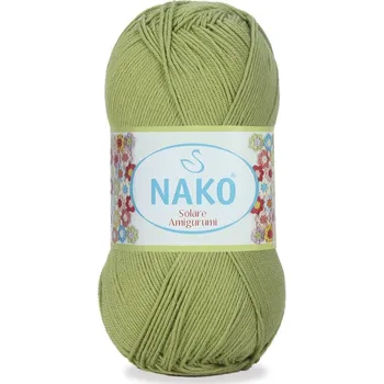 Příze Nako Solare Amigurumi Barva: zelená hrášková - 6688