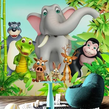 Tapeta Dovido Samolepící tapeta roztomilá zvířátka