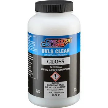 Modelářská barva Createx 4050 UVLS Gloss Clear 480 ml