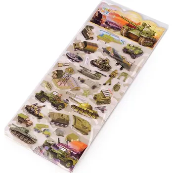 Samolepící dekorace Samolepky 3D auta - viz foto army