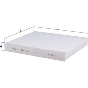 Kabinový filtr Filtr, vzduch v interiéru MAHLE LA 120