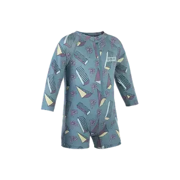 Potápěčské vybavení lycra top ION Toddler LS baby crazy-palms velikost neoprenů a trapézů 3/98/4XS