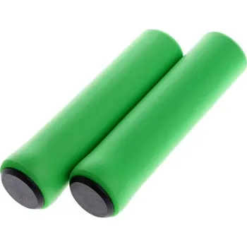grip Silikonové gripy na kolo s protiskluzovou úpravou - Zelená