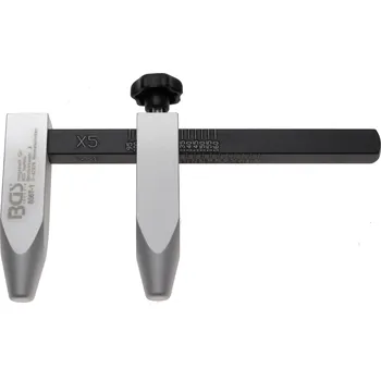 Sada nářadí BGS 8367-1, Posuvné měřítko pro změření roztečí, hliníkové provedení