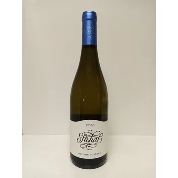 Víno Ryzlink vlašský pozdní sběr 2020 suché 0,75 l