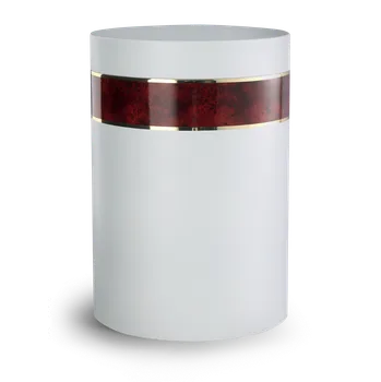 Smuteční dekorace Kovová urna Woodline - Burl