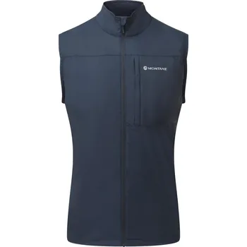 Pánská vesta Montane pánská větruodolná vesta Featherlite Gilet Barva: Eclipse Blue, Velikost: M