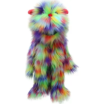 maňásek Maňásek na ruku - příšery - "Duhový" (Monsters 56 cm - Rainbow Monster)