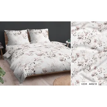 Povlečení Povlak na polštář LUX bavlna-satén 40x40 vzor 4432D