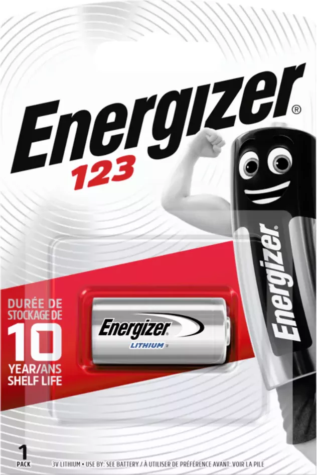 Energizer Lithium Photo CR123 - 1ks
