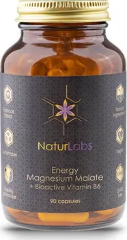 NaturLabs Energy Magnesium Malate + Bioactive Vitamin B6 90 cps.