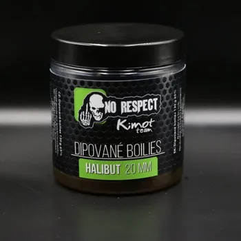 Boilies No Respect Dipované Boilies Halibut 150 G - 20mm