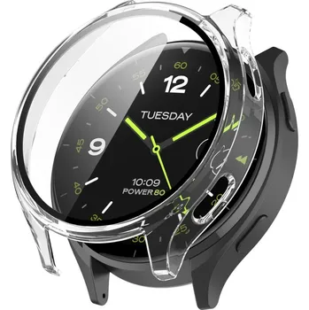 VSECHNONAMOBIL 74978 PC FULL COVER Plastový kryt se sklem pro Xiaomi Watch 2 průhledný