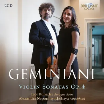 Zahraniční hudba Francesco Geminiani: Violin Sonatas Op.4 (2CD) (Igor Ruhadze, Alexandra Nepomnyashchaya)